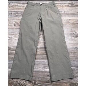 RedHead Pants Beige Nylon‎ Stretch Hiking Outdoor Casual Mens 35x30 (FITS 32/29)